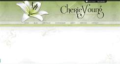 Desktop Screenshot of cherieyoung.com